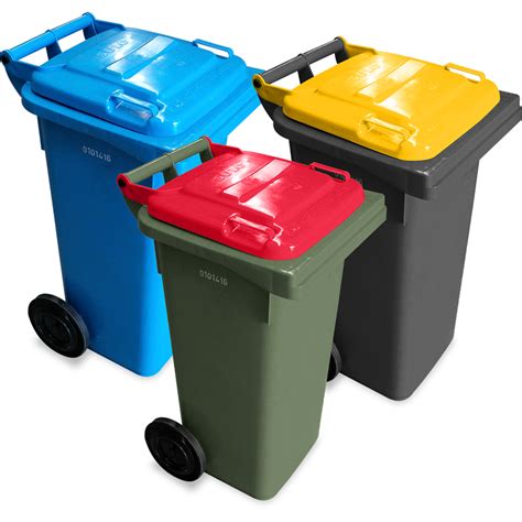 waste management wheelie bins.